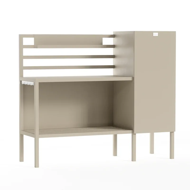 Gabinete de cocina modular para exteriores