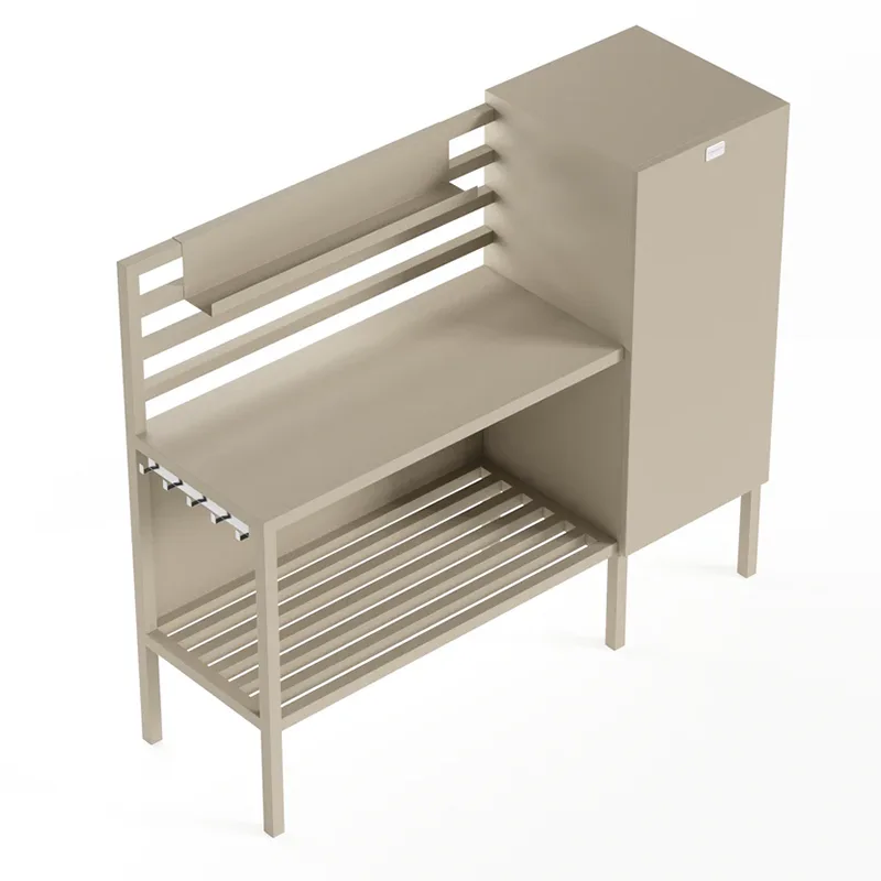 Gabinete de cocina modular para exteriores