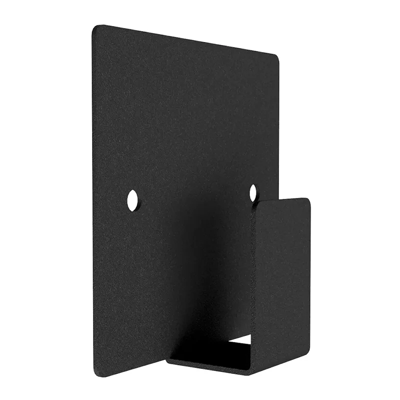 Percha de cocina de metal negro