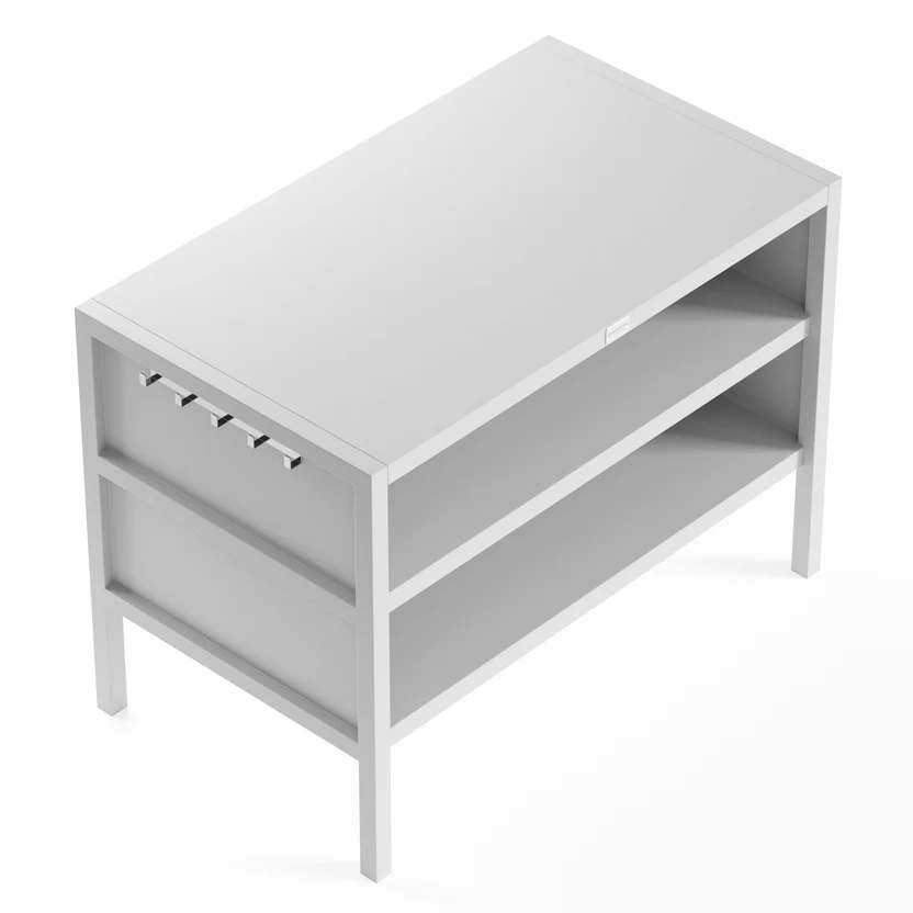 Gabinete de cocina para exteriores de doble capa