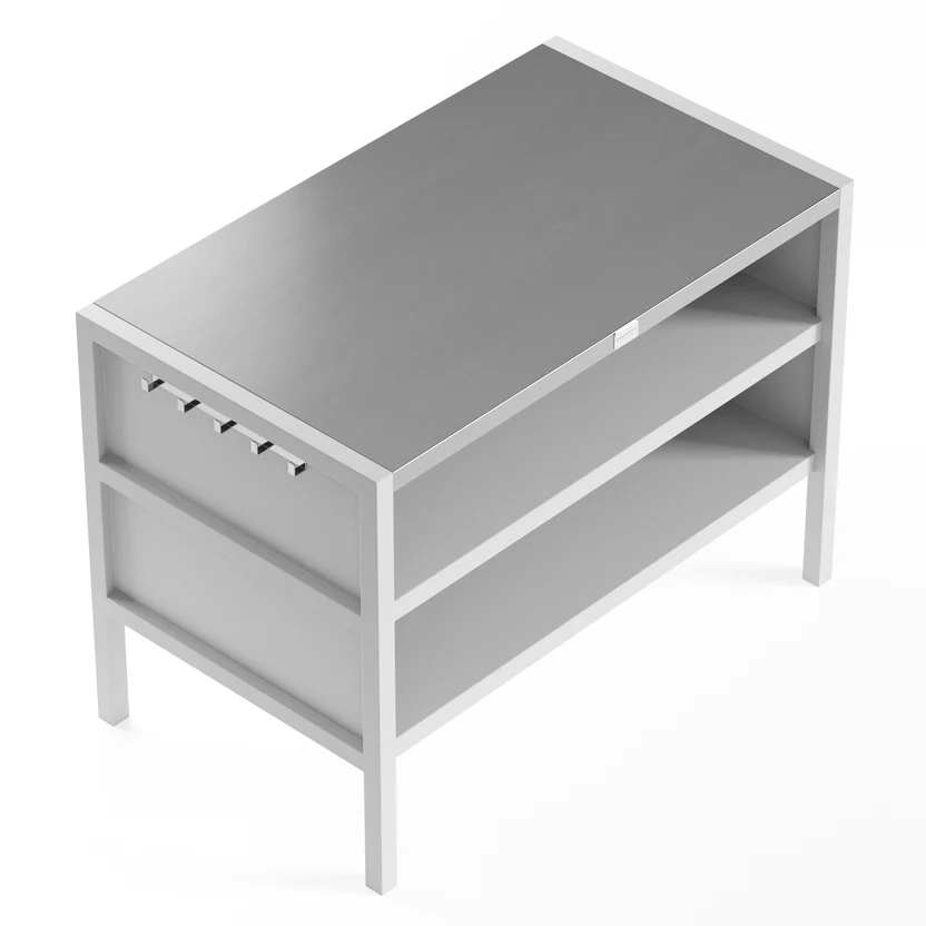 Gabinete de cocina para exteriores de doble capa