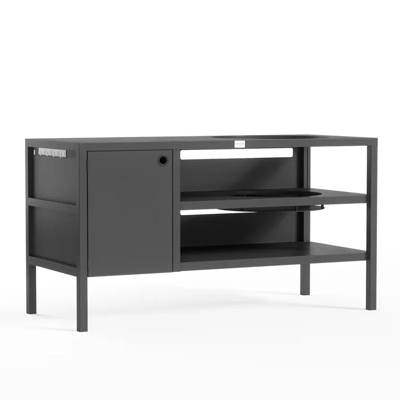 Gabinete exterior multifuncional con horno