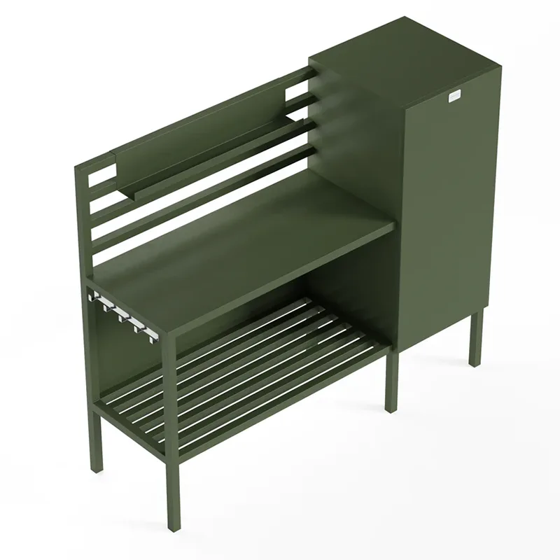 Gabinete de cocina modular para exteriores