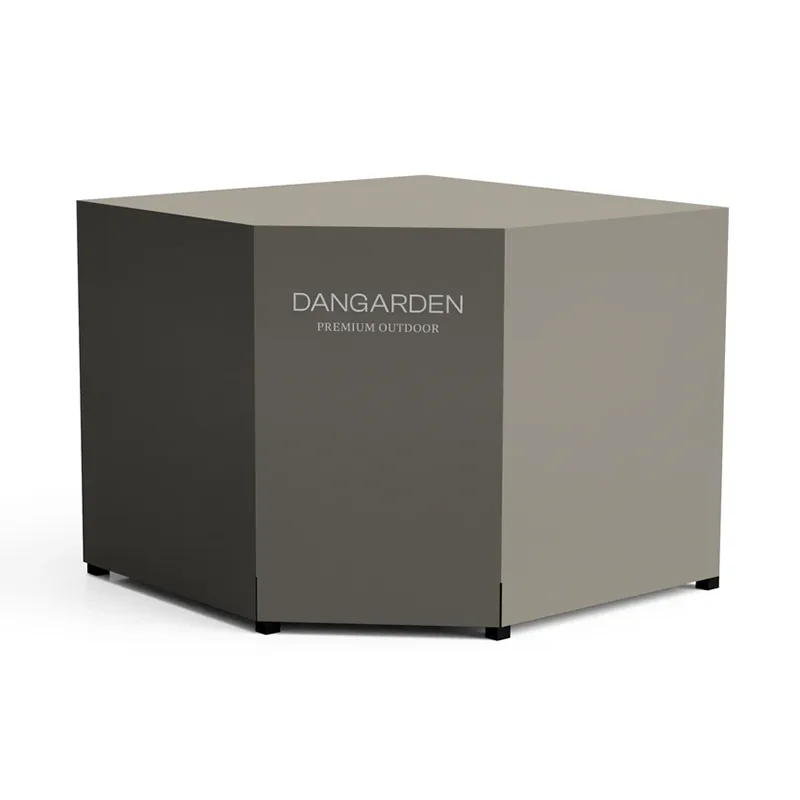 Cubierta impermeable para gabinete de exterior beige