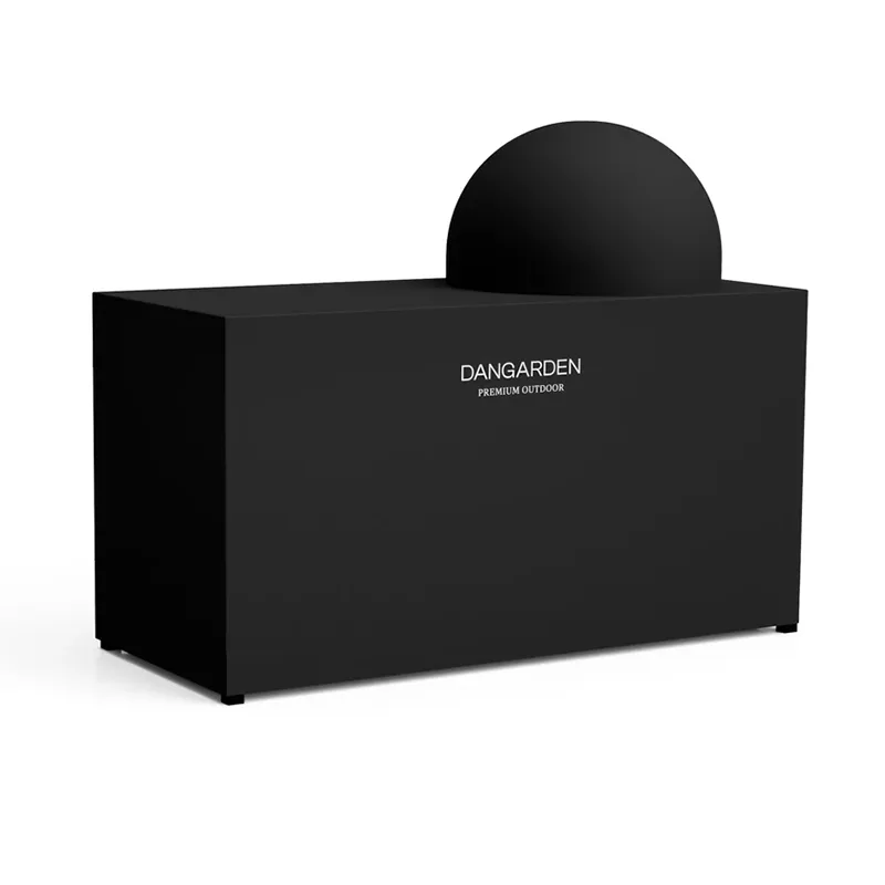 Cubierta impermeable para gabinete exterior negro