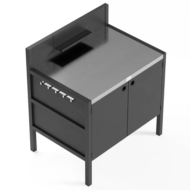 Gabinete de cocina al aire libre de doble puerta