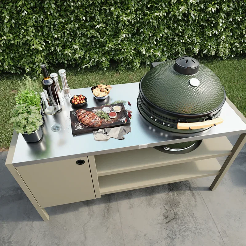 Multi Functional Outdoor Cabinet with Oven Multi Functional Outdoor Cabinet with Oven