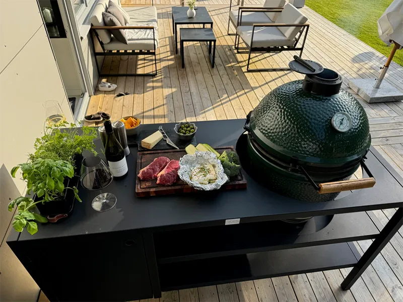 Multi Functional Outdoor Cabinet with Oven Multi Functional Outdoor Cabinet with Oven