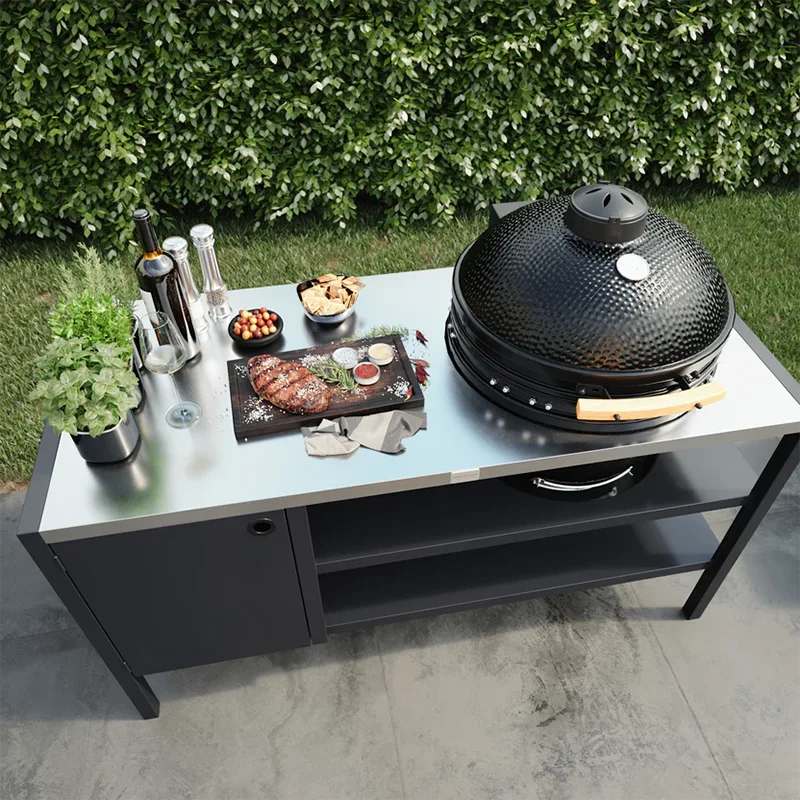 Multi Functional Outdoor Cabinet with Oven Multi Functional Outdoor Cabinet with Oven