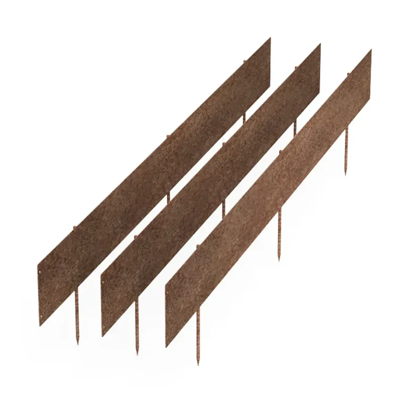 Valla resistente a la intemperie para jardín al aire libre